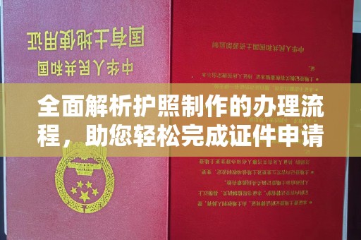 保靖全面解析护照制作的办理流程，助您轻松完成证件申请